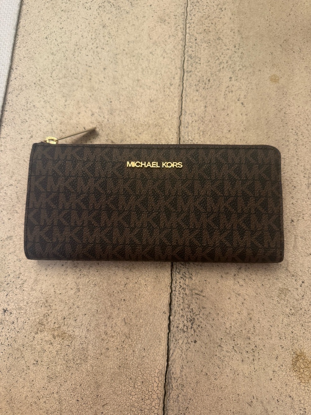 Michael Kors Brown large wallet